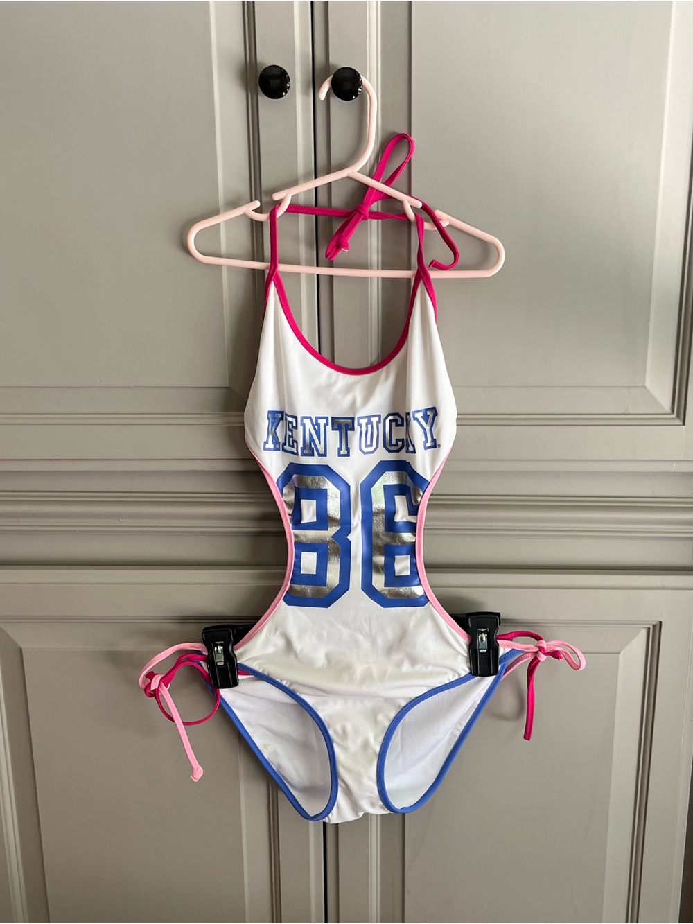 Y2K Victorias Secret UK University of Kentucky monokini NWOT
